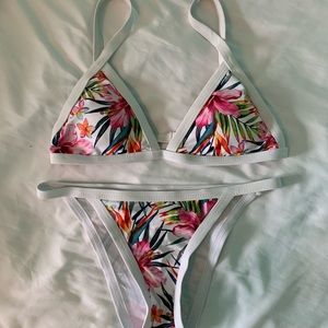 floral swimsuit